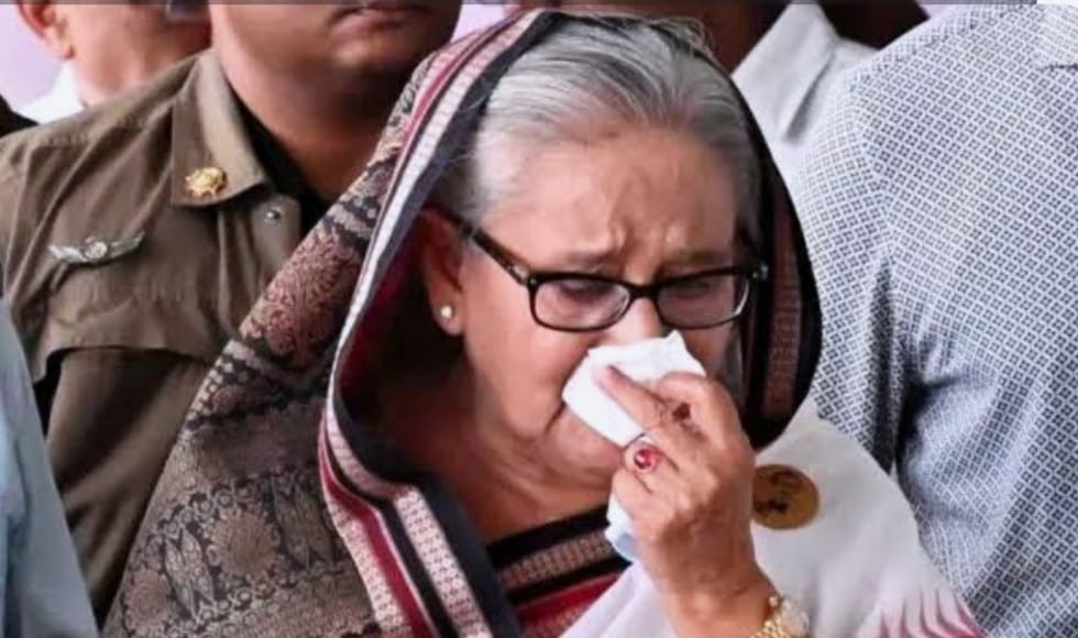 জুলাই গণহত্যা : শেখ হাসিনার মৃত্যুদণ্ডের আদেশ ট্রাইব্যুনালের। 