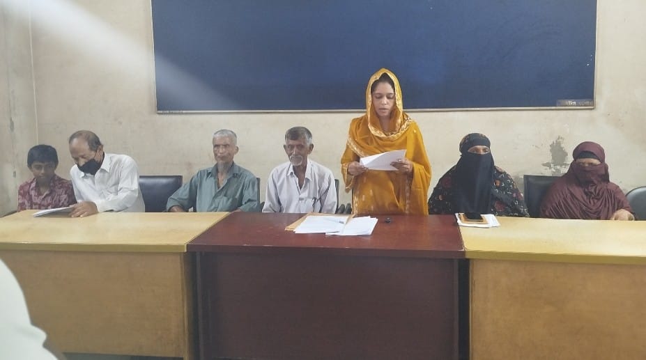 ঝিকরগাছা বারবাকপুরের রকির বিরুদ্ধে সংবাদ সম্মেলন 