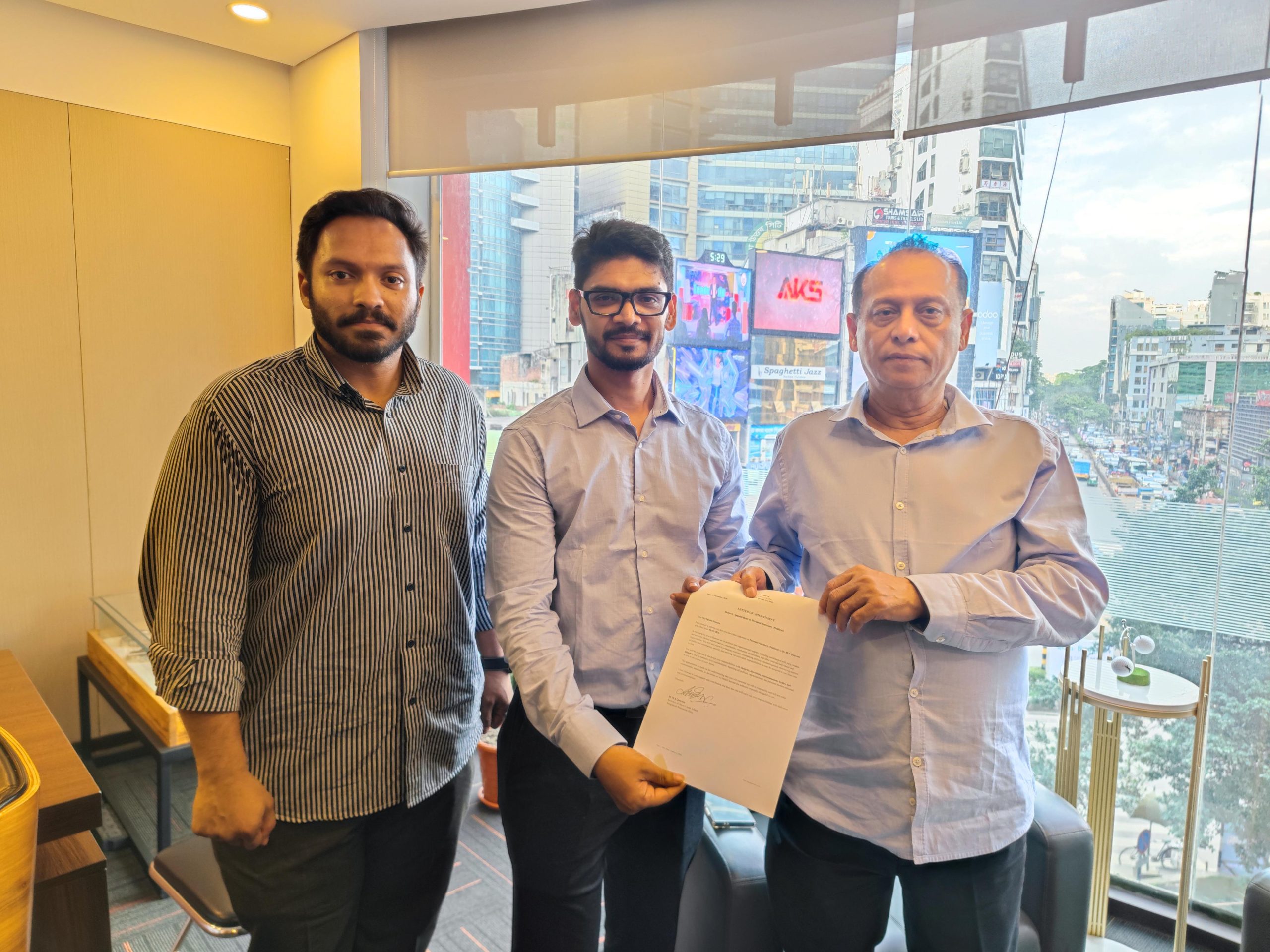 ড. এম এ কাইয়ুমের রাজনৈতিক পিএস হলেন যুবদল নেতা মোঃ ফয়সাল হোসাইন