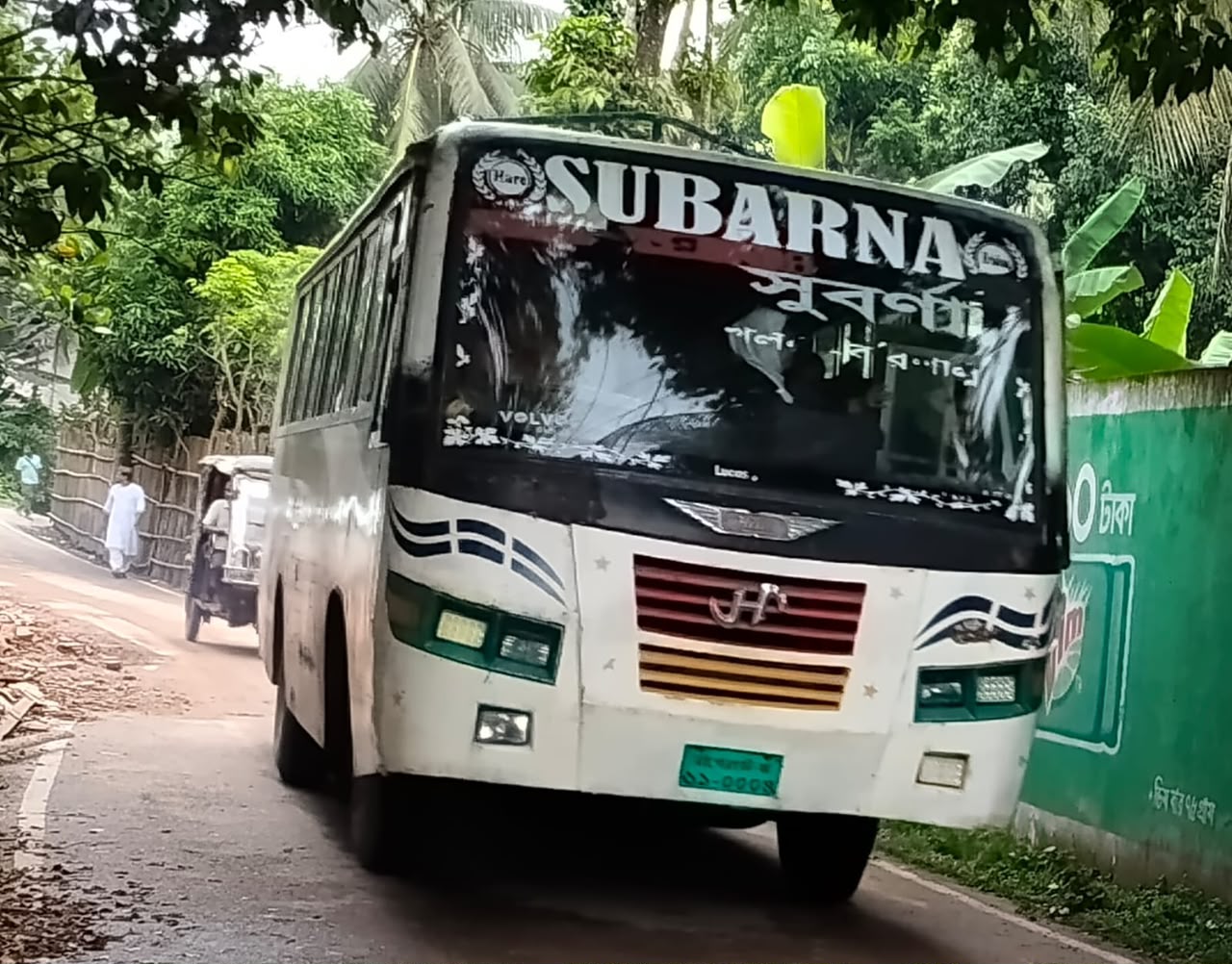 কাউখালী-বরিশাল সরাসরি বাস নেই, ভোগান্তিতে হাজারো যাত্রী