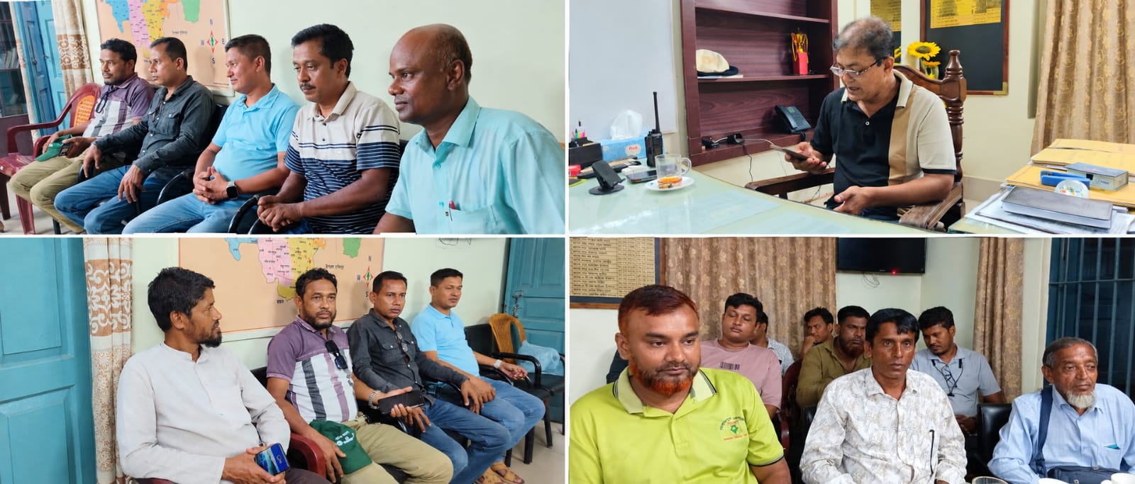 দিনাজপুরের বিরামপুরে নবাগত ওসির সঙ্গে প্রেসক্লাব সাংবাদিকদের মতবিনিময় মাদক ও জুয়ার বিরুদ্ধে ‘জিরো টলারেন্স’ নীতিতে গুরুত্বারোপ